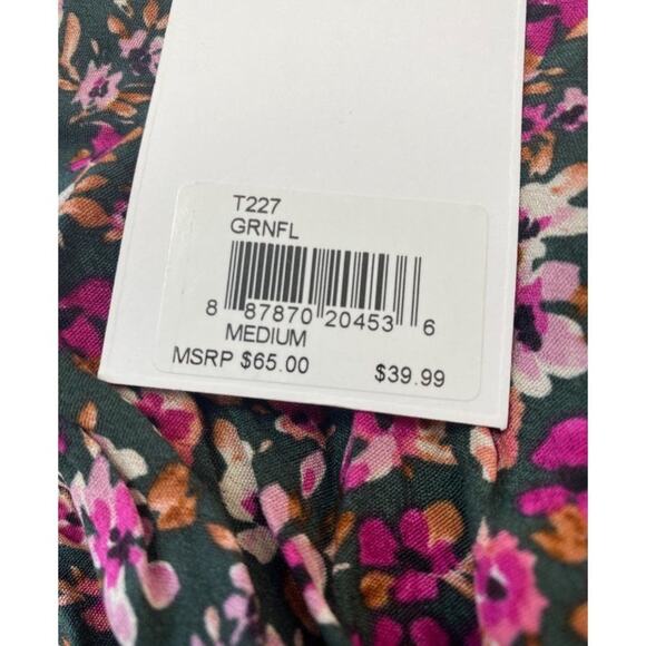 NWT! Lucy Paris Asymmetric Open Shoulder Blouse - Size Medium - Picture 6 of 6